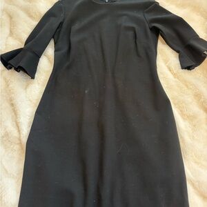 Banana Republic Black Long Sleeve Dress